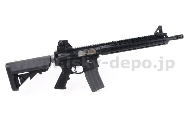 中古美品 gbb ksc mega mkm ar15ライフル m4 keymod 機関良好